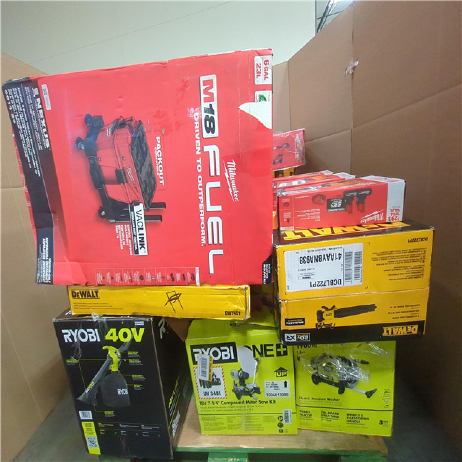 CALIFORNIA AS-IS TOOL PALLET