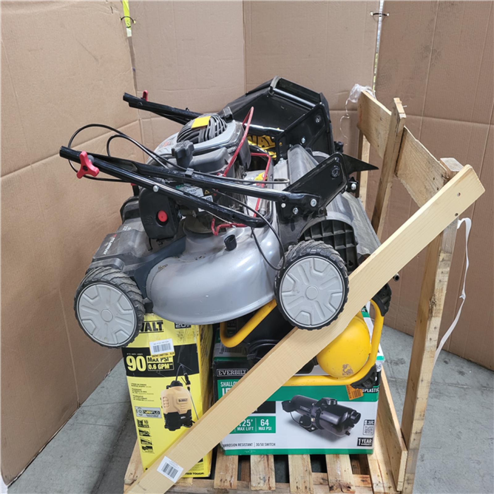 CALIFORNIA AS-IS OUTDOOR POWER EQUIPMENT