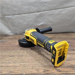 AS-IS DeWalt DCG405B 20V Max XR 4.5-Inch Slide Switch Small Angle Grinder (Tool Only)