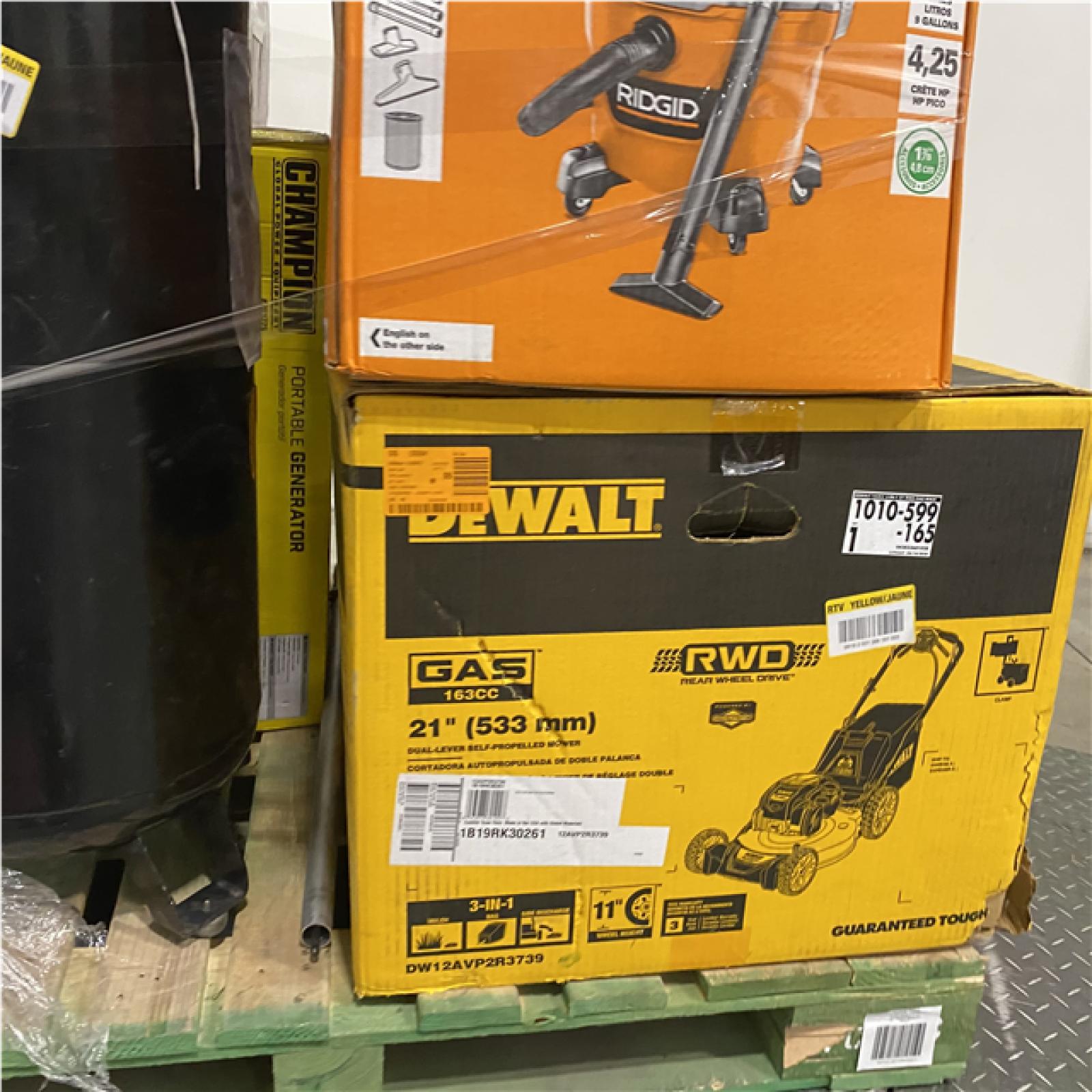 Dallas Location - As-Is Outdoor Power Equipment