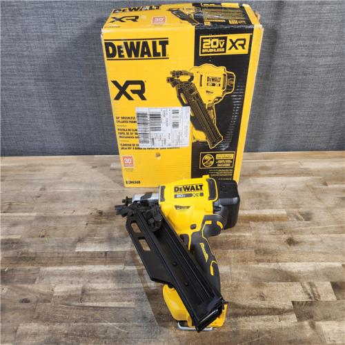 HOUSTON LOCATION - AS-IS DEWALT 20-Volt 30° Cordless Framing Nailer (Tool-Only)