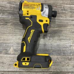 AS-IS DEWALT 20V MAX XR Lithium-Ion Brushless Cordless 3-Speed High Torque 1/4 in. Impact Driver Kit