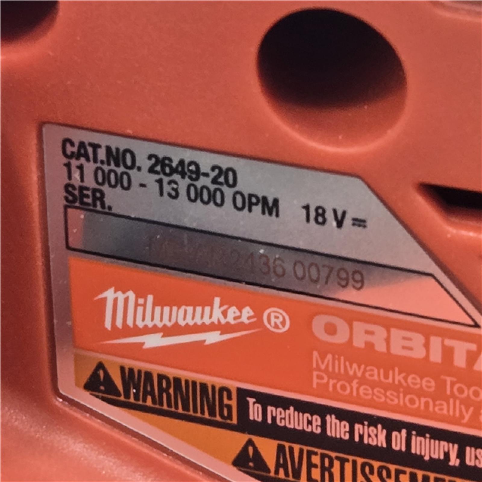 AS-IS Milwaukee 1/4 in. Sheet Sander (Tool-Only)