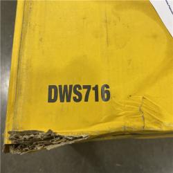 As-Is-  DeWalt 15 Amp Corded 12 in. Compound Double Bevel Miter Saw