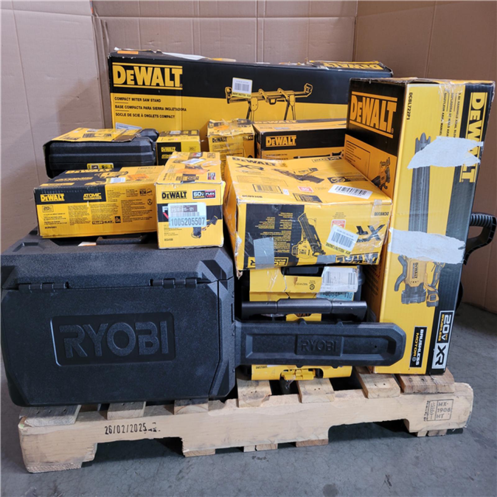 CALIFORNIA AS-IS TOOL PALLET