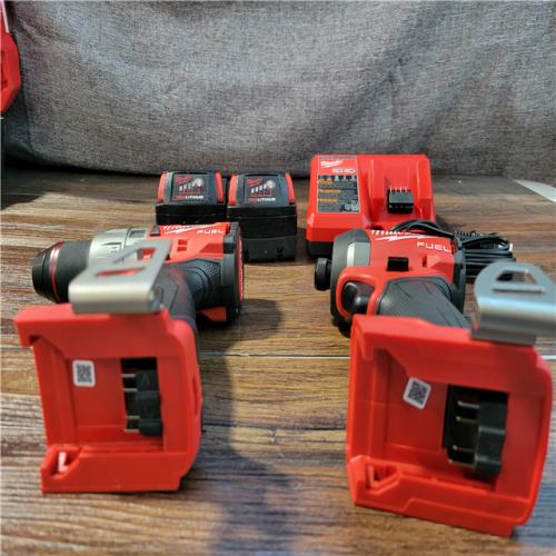 CALIFORNIA AS-IS MILWAUKEE M18 2-TOOL COMBO KIT(BATTERIES AND CHARGER INCLUDED)
