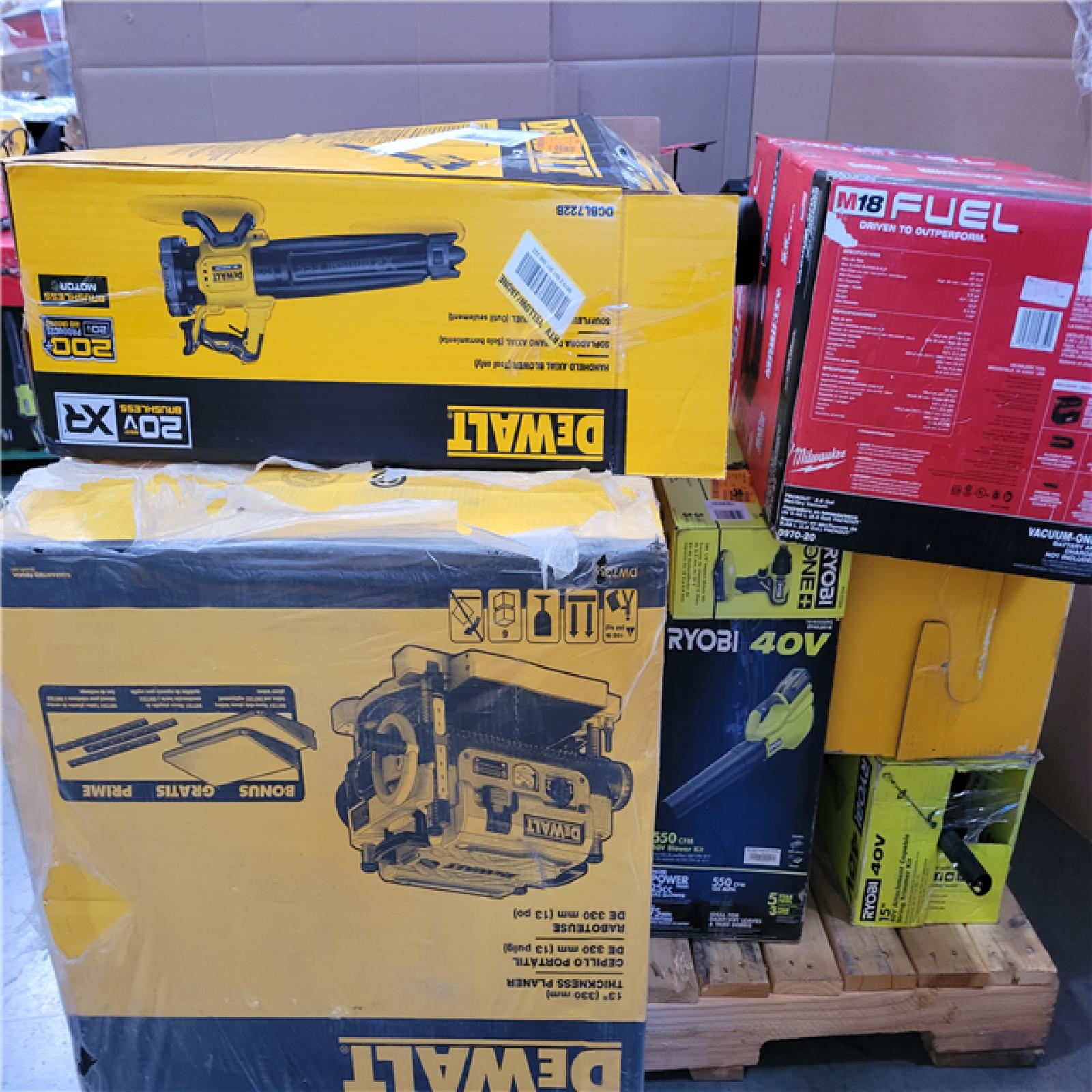 CALIFORNIA AS-IS TOOL PALLET