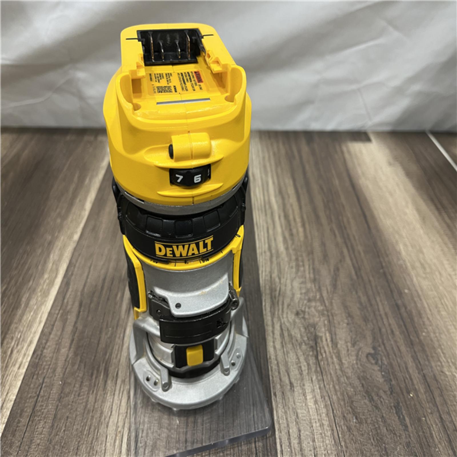 AS-IS DEWALT 20V MAX XR Lithium-Ion Brushless Cordless Compact Router (Tool Only)
