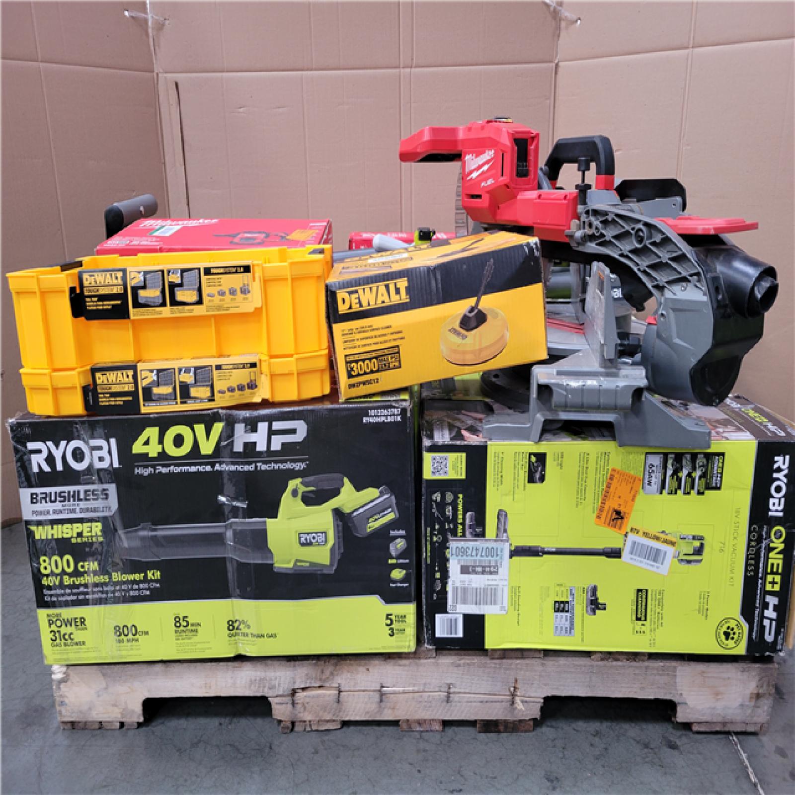 CALIFORNIA AS-IS TOOL PALLET