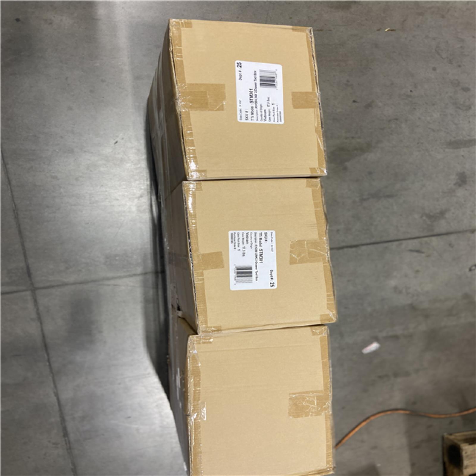 NEW! - RYOBI LINK 2-Drawer Modular Tool Box (3 UNITS)
