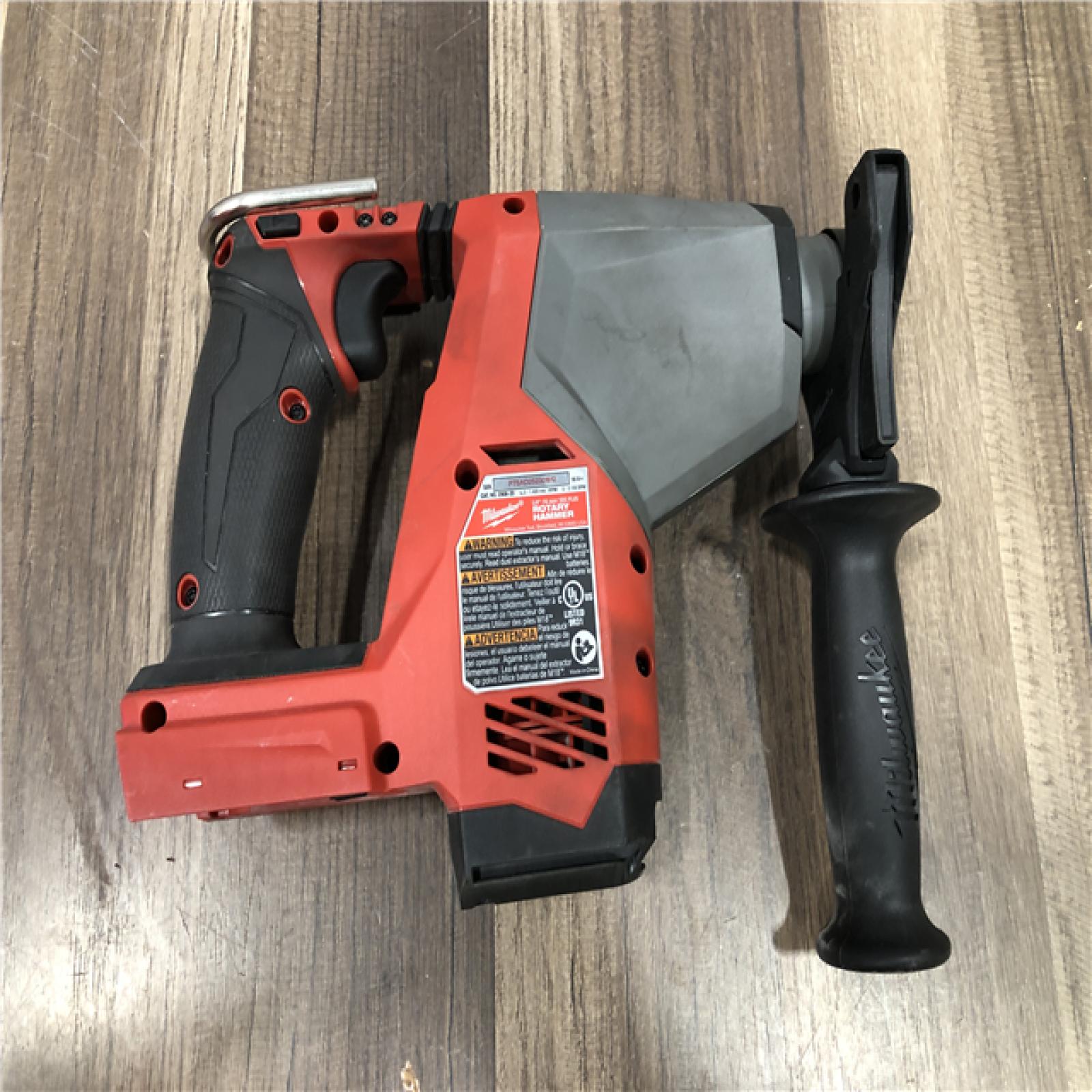 AS-IS Milwaukee FUEL 18V Lithium-Ion Brushless Cordless 5/8 in. SDS-Plus Rotary Hammer (Tool-Only)