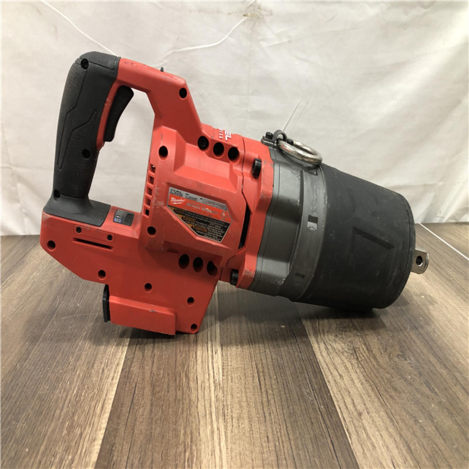 AS-IS Milwaukee FUEL 18V Lithium-Ion Brushless Cordless 1 in. Impact Wrench with D-Handle (Tool-Only)