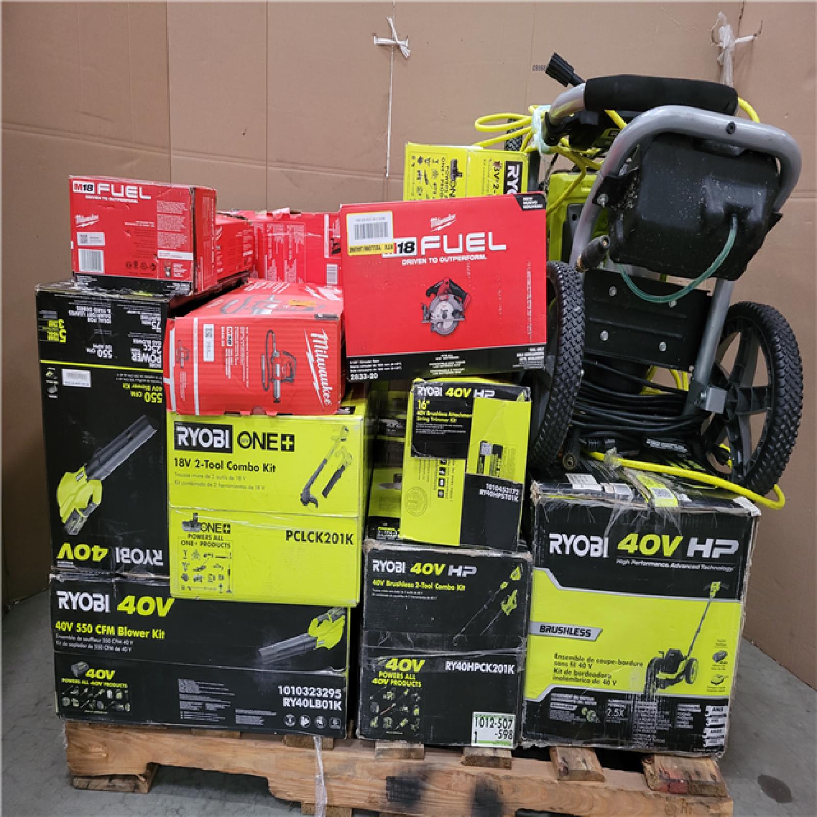 CALIFORNIA AS-IS TOOL PALLET