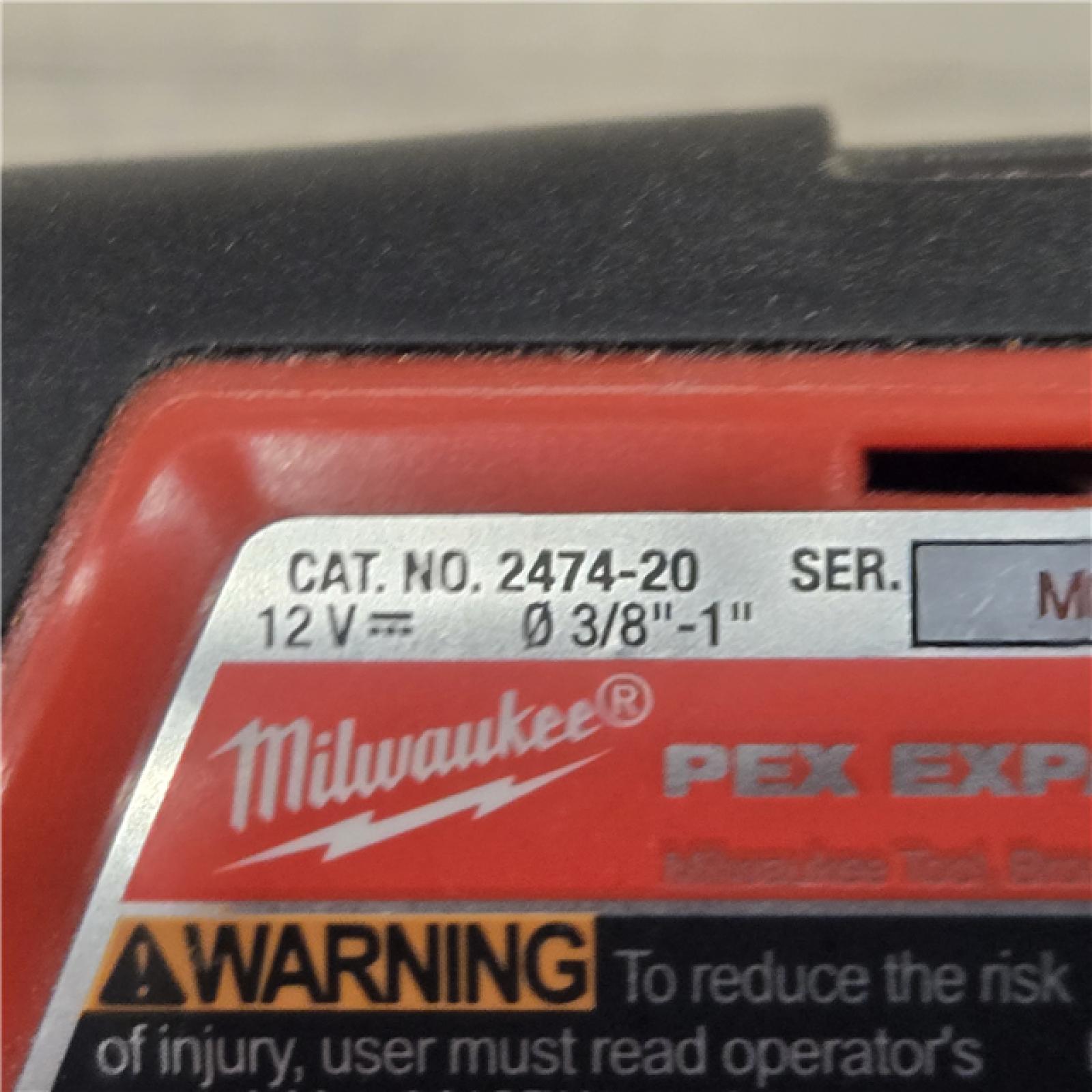 AS-IS Milwaukee M12 12V Cordless PEX Expansion Tool Kit