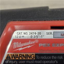 AS-IS Milwaukee M12 12V Cordless PEX Expansion Tool Kit