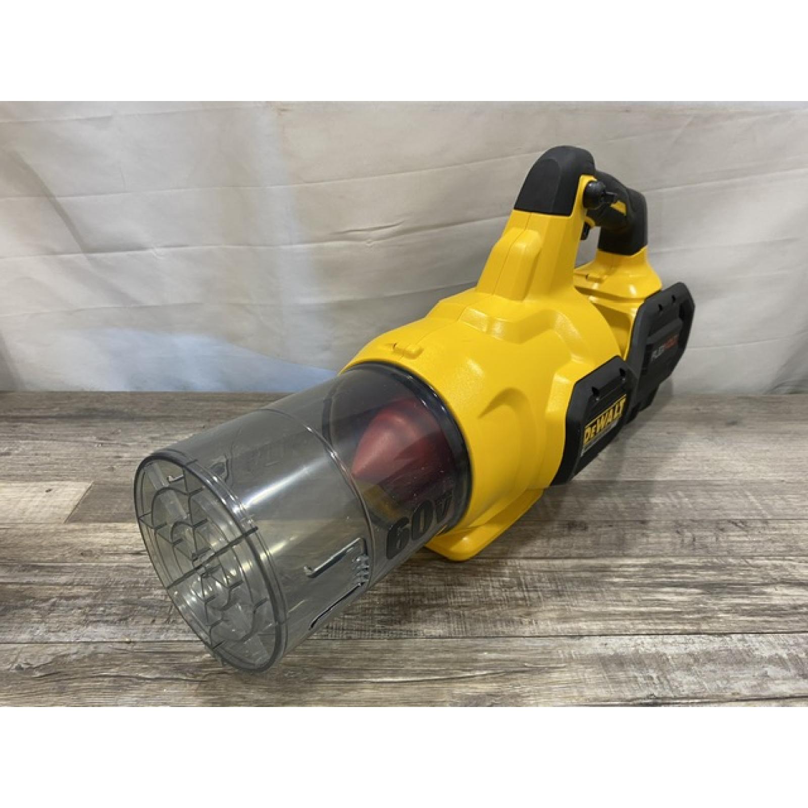 AS-IS DEWALT FLEXVOLT 60V MAX 125 MPH 600 CFM Brushless Cordless Battery Powered Blower Kit