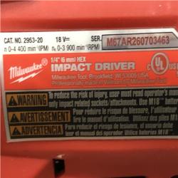 AS-IS Milwaukee FUEL 18V Lithium-Ion Brushless Cordless Hammer Drill and Impact Driver Combo Kit