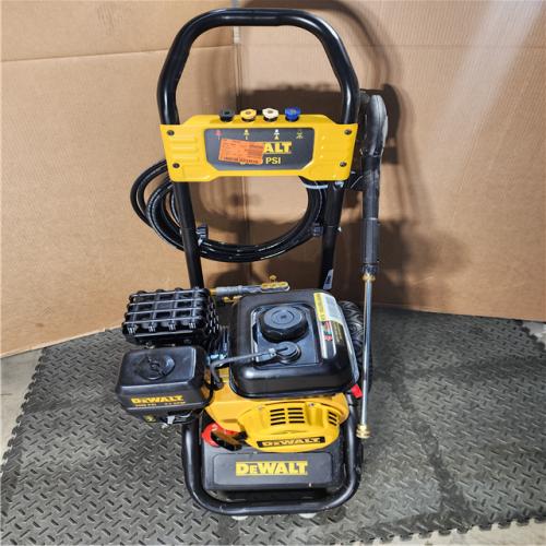 HOUSTON LOCATION - AS-IS DEWALT 3400 PSI 2.5 GPM Gas Cold Water Pressure Washer with 208cc Engine