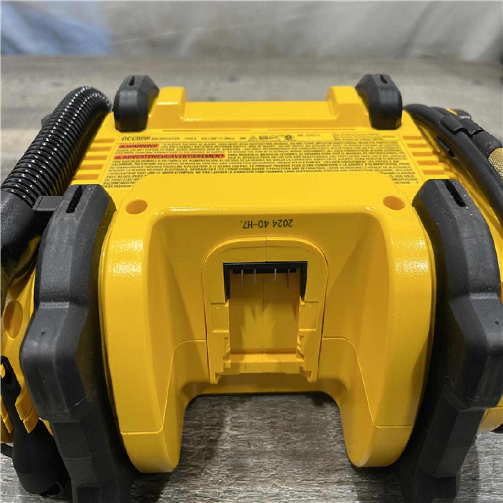 AS-IS DEWALT 20V MAX Cordless Electric Portable Inflator (Tool Only)