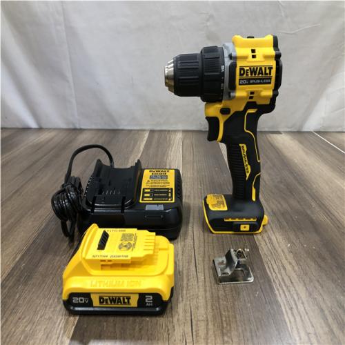 AS-IS DEWALT Atomic 20V Lithium-Ion Cordless Compact 1/2 in. Drill/Driver Kit