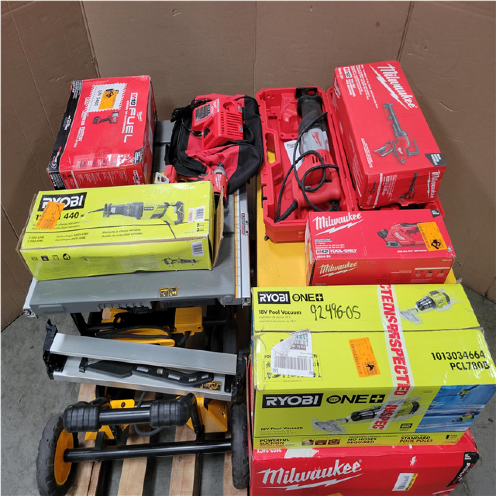 CALIFORNIA AS-IS TOOL PALLET