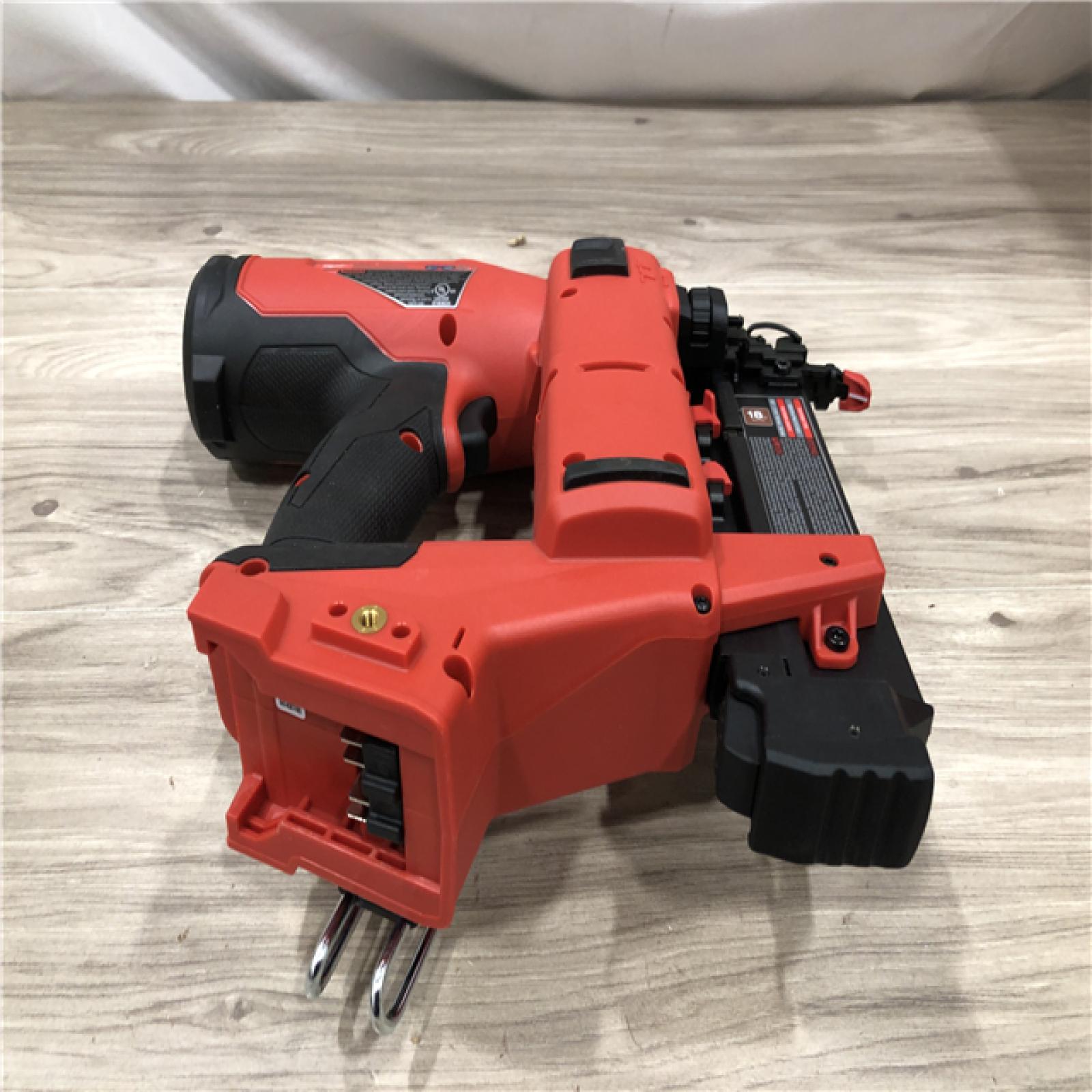 AS-IS Milwaukee FUEL 18-Volt Lithium-Ion Cordless Gen II 18-Gauge Brad Nailer (Tool-Only)