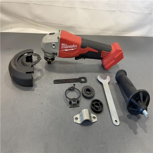 AS-IS - Milwaukee 18V Cordless 4.5 /5  Grinder W/ Paddle Switch (Tool Only)