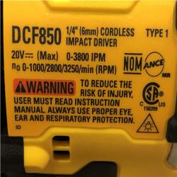 AS-IS DEWALT ATOMIC 20V MAX Lithium-Ion Cordless 2-Tool Combo Kit