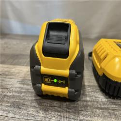 AS-IS DEWALT 20V/60V MAX FLEXVOLT Lithium-Ion 9.0Ah Battery and Charger Starter Kit