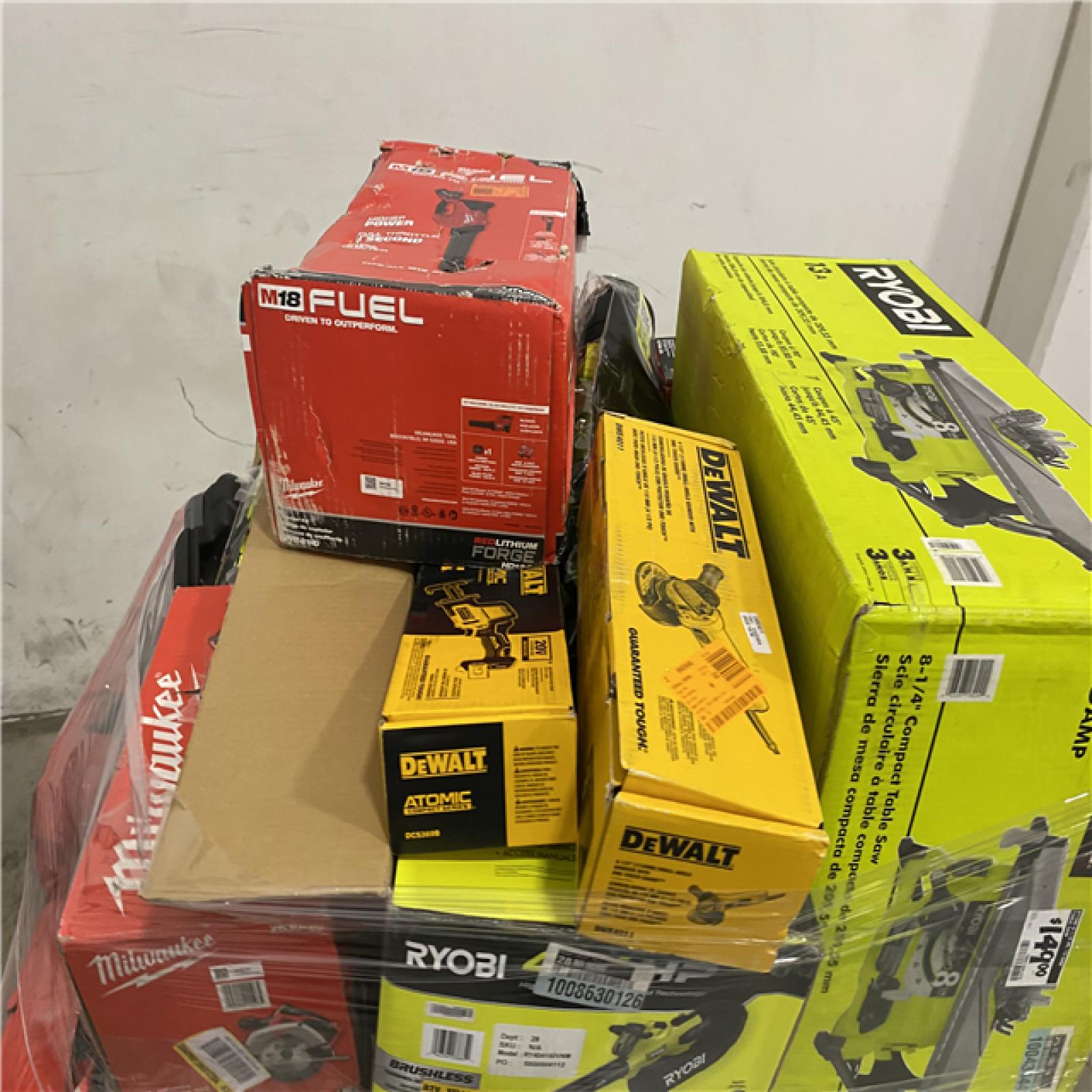 Dallas Location - As-Is Tool Pallet