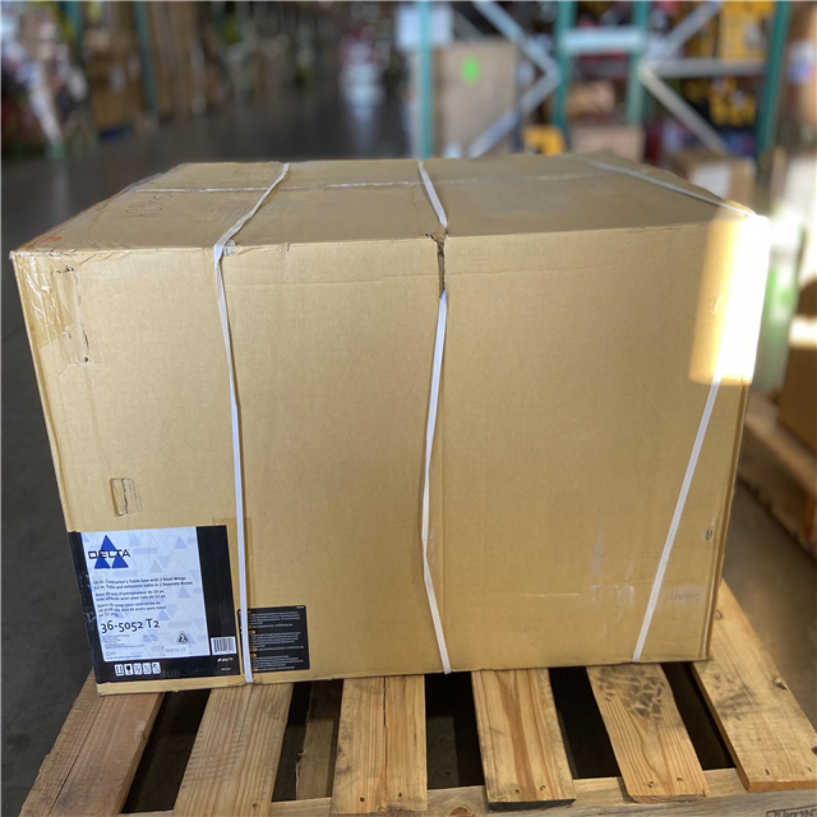 DALLAS LOCATION -  PRICE DROP Delta 10 Inch Table Saw with 52 Inch Rip Capacity & Steel Extension Wings