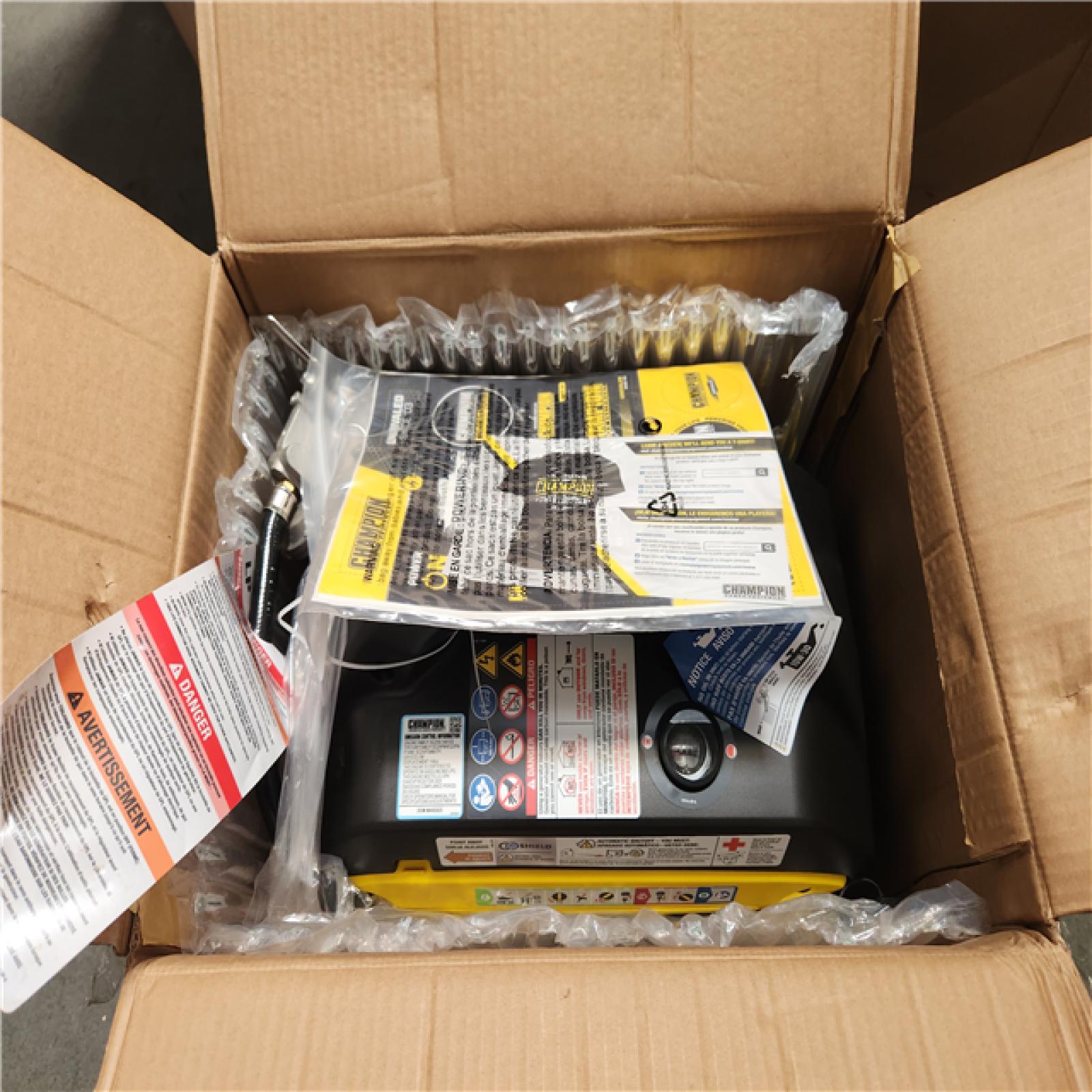 CALIFORNIA AS-IS CHAMPION PORTABLE INVERTER GENERATOR