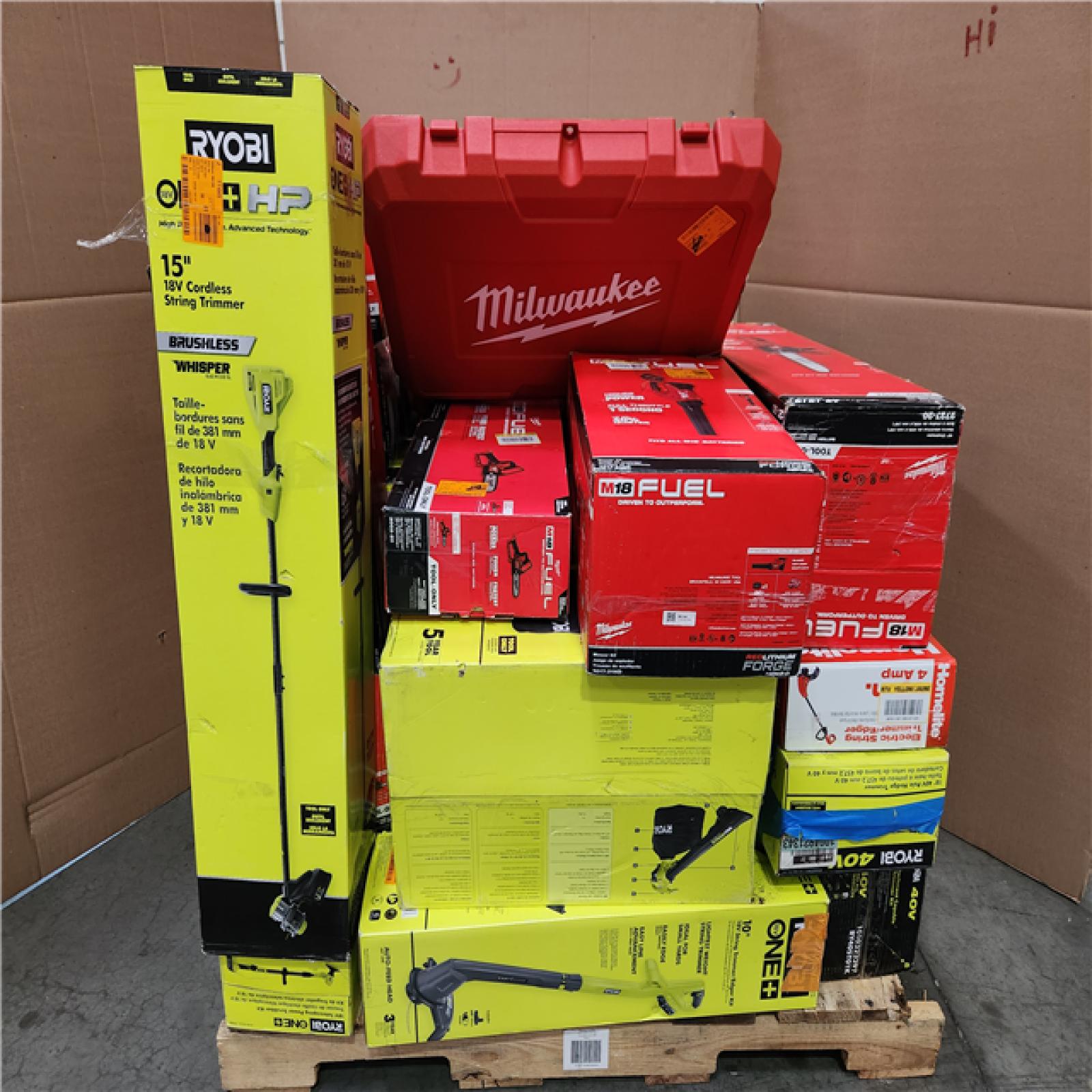 CALIFORNIA AS-IS TOOL PALLET