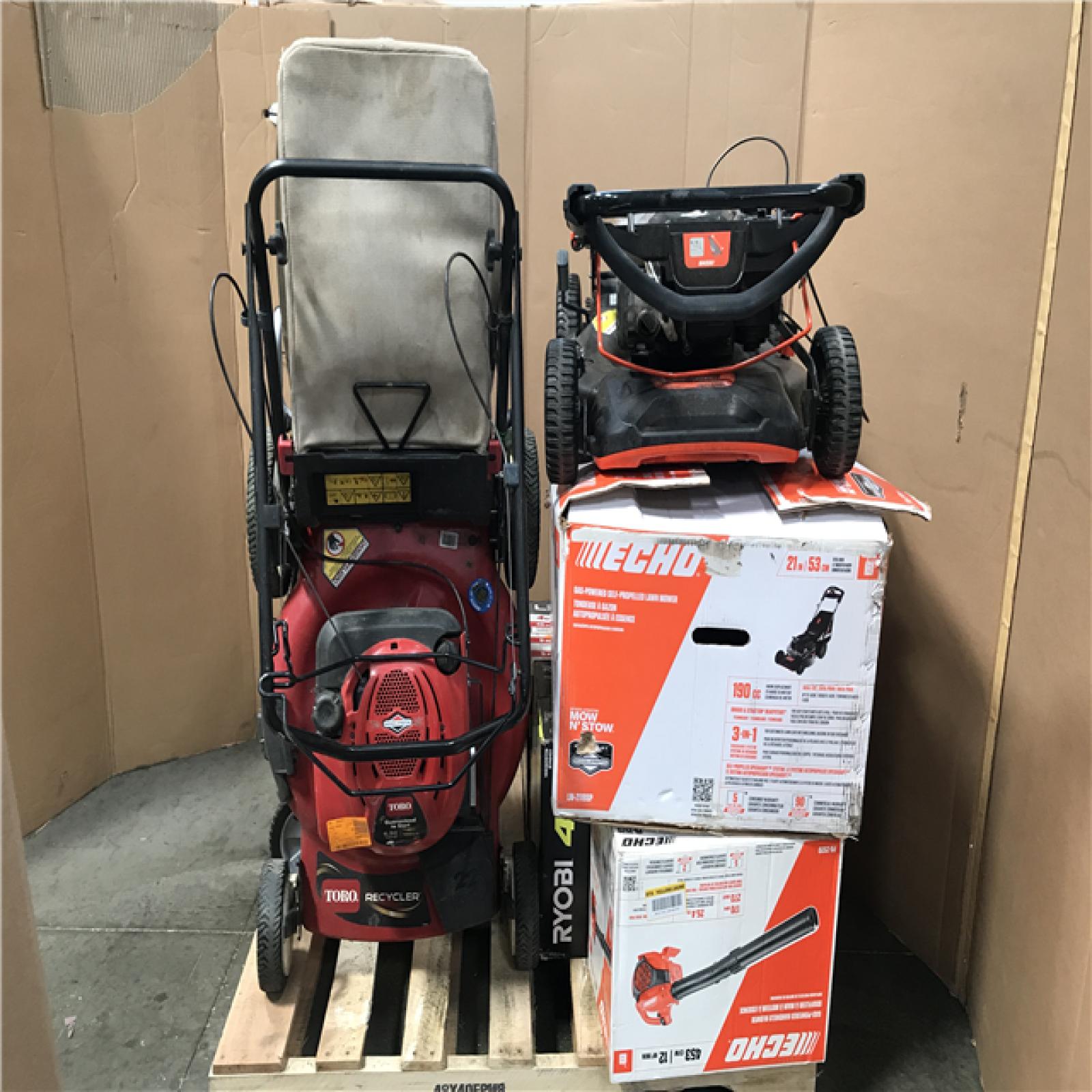 CALIFORNIA AS-IS OUTDOOR POWER EQUIPMENT