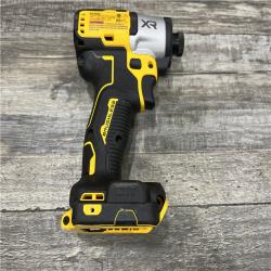 AS-IS DEWALT 20-Volt Maximum XR Lithium-Ion Cordless Brushless 1/4 in. 3-Speed Impact Driver Kit