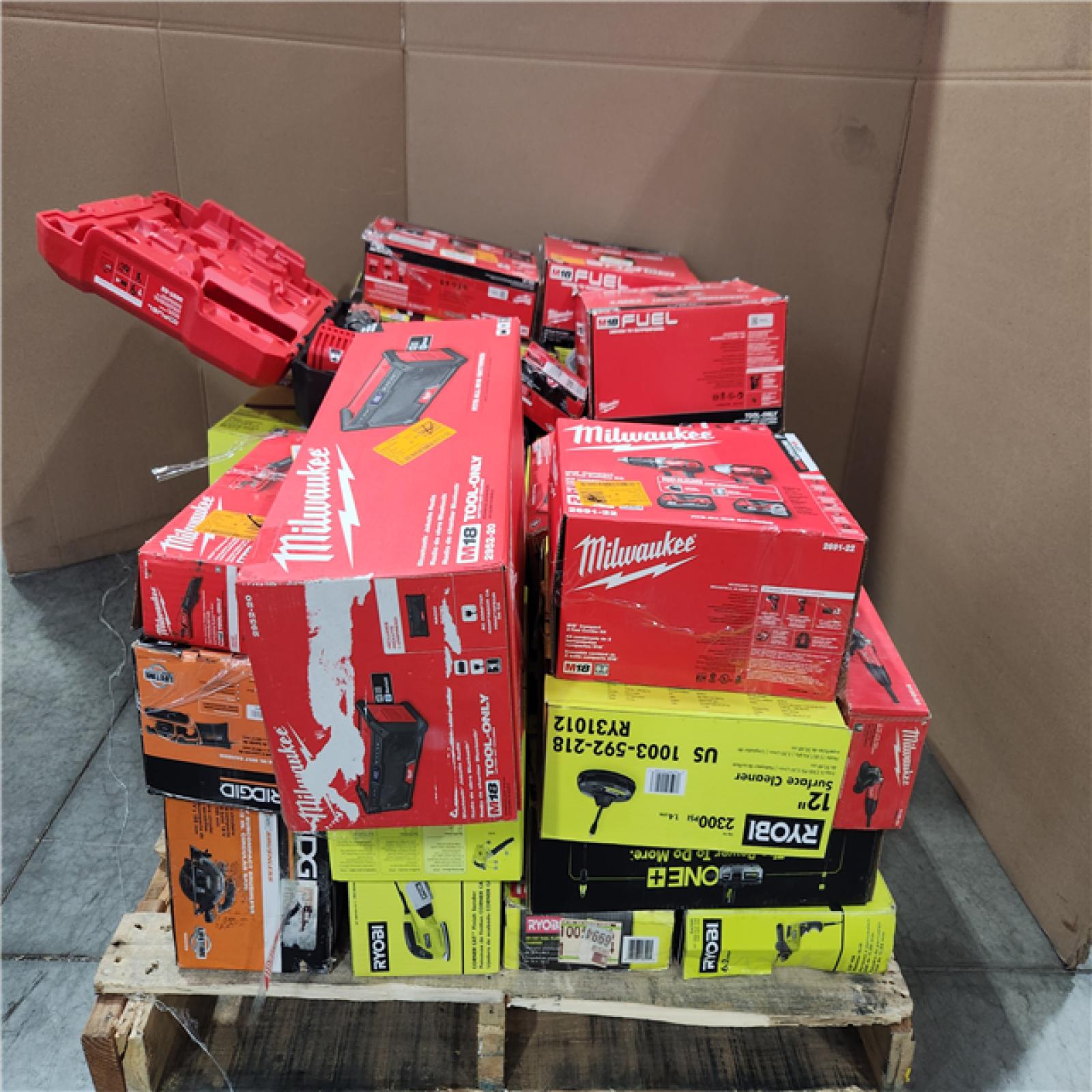 CALIFORNIA AS-IS TOOL PALLET