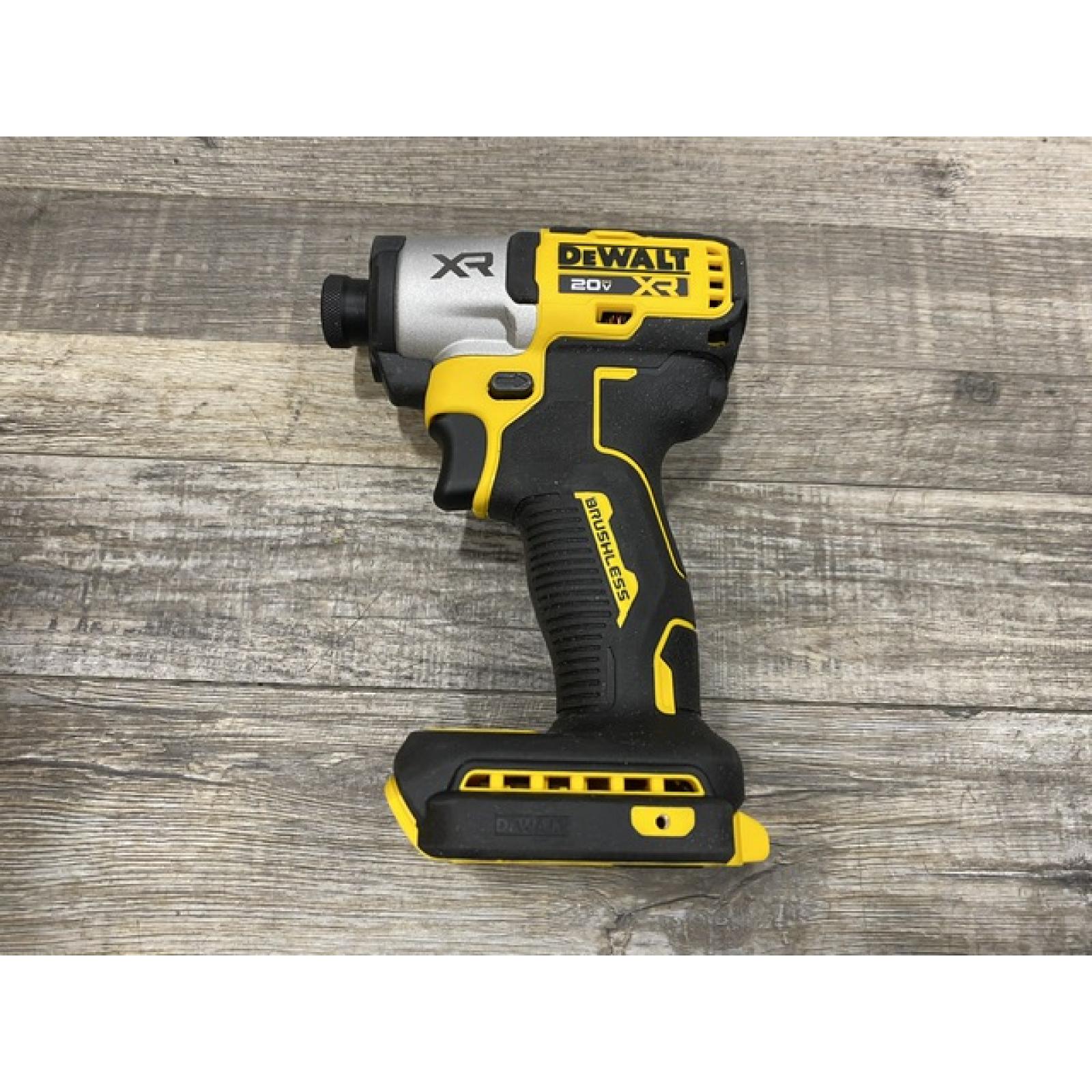 AS-IS DEWALT 20-Volt Maximum XR Lithium-Ion Cordless Brushless 1/4 in. 3-Speed Impact Driver Kit