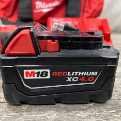 AS-IS Milwaukee 18V Lithium-Ion Brushless Cordless 1/2 in. Compact Hammer Drill/Driver Kit