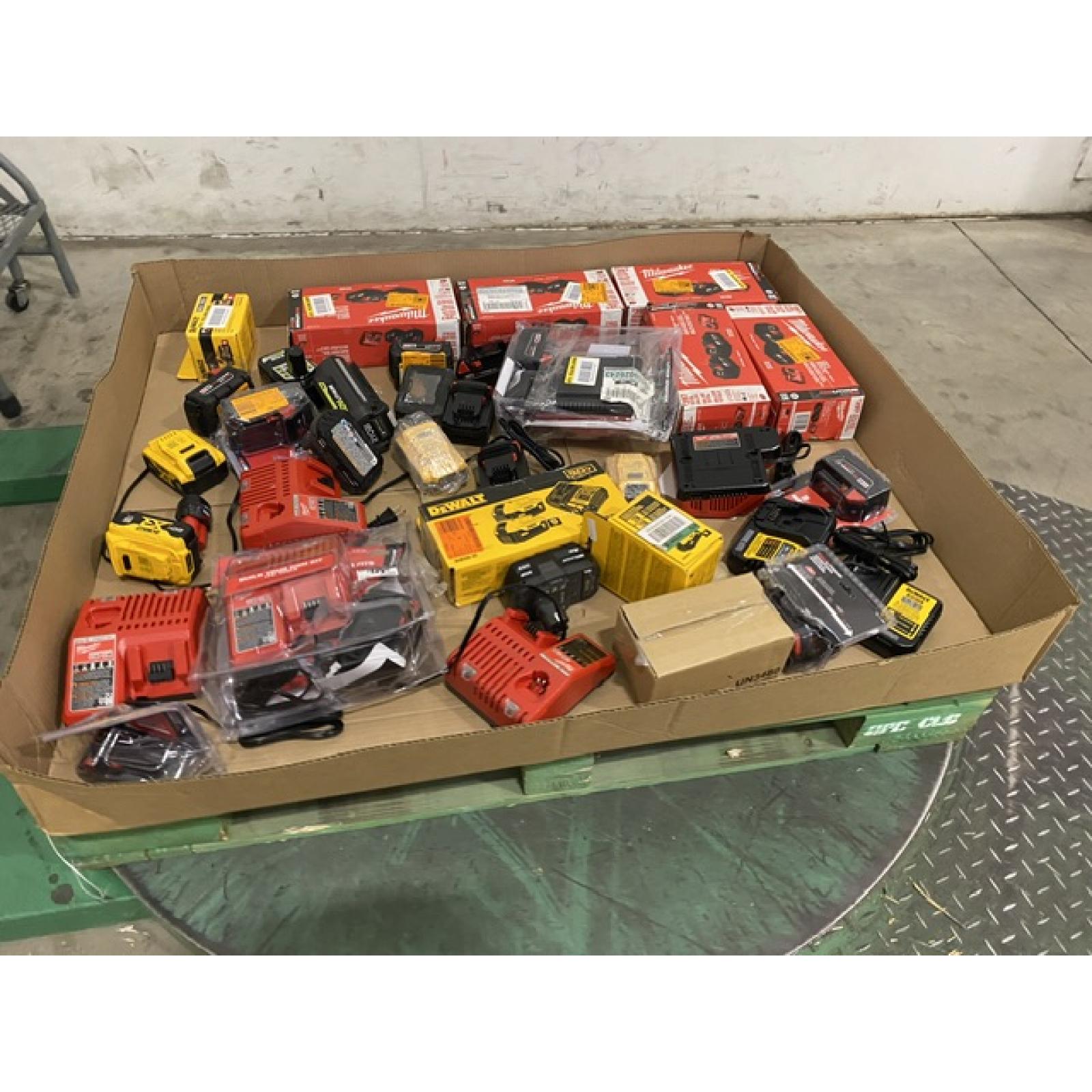 Dallas Location - As-Is Battery Tool Pallet