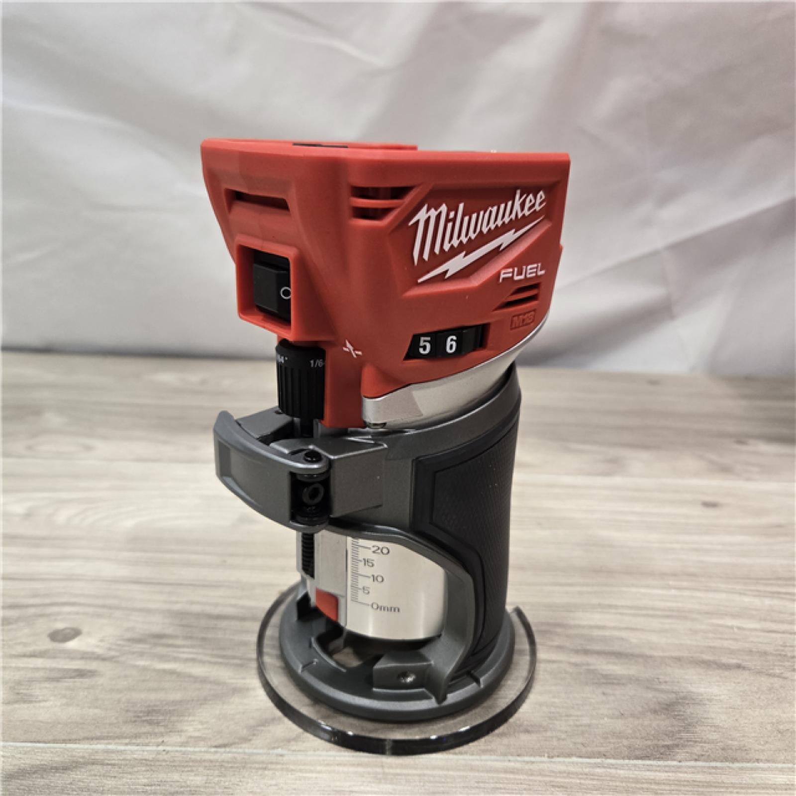 AS-IS Milwaukee M18 FUEL Compact Router (Tool-Only)