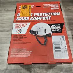 NEW! - Milwaukee BOLT Gray Vented Helmet - Class C