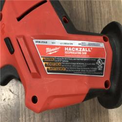 AS-IS Milwaukee  FUEL 18V Lithium-Ion Brushless Cordless HACKZALL Reciprocating Saw (Tool-Only)