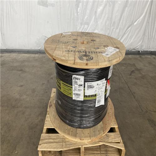 Houston Location AS IS - Large Copper Wire Roll THHN 2/0 Str Cu SIM Bk 2500R