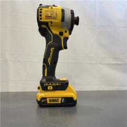 AS-IS - DeWALT ATOMIC 20V MAX Cordless Compact Impact Driver Kit W/ Li-Ion Battery, 1/4, Brushless