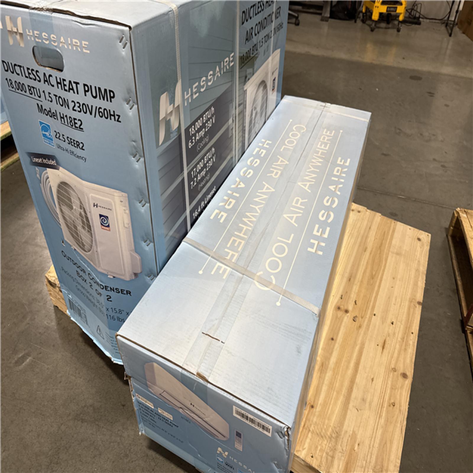 California AS-IS Hessaire Heat Pump & Air Conditioner