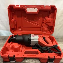 AS-IS Milwaukee 12 Amp SAWZALL Reciprocating Saw with Case