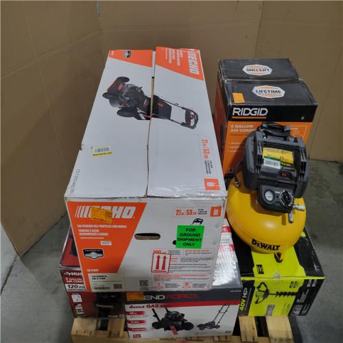 CALIFORNIA AS-IS OUTDOOR POWER EQUIPMENT