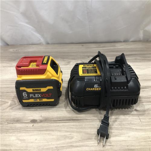 AS-IS DEWALT FLEXVOLT 20V/60V MAX Lithium-Ion 6.0Ah Battery Pack Starter Kit