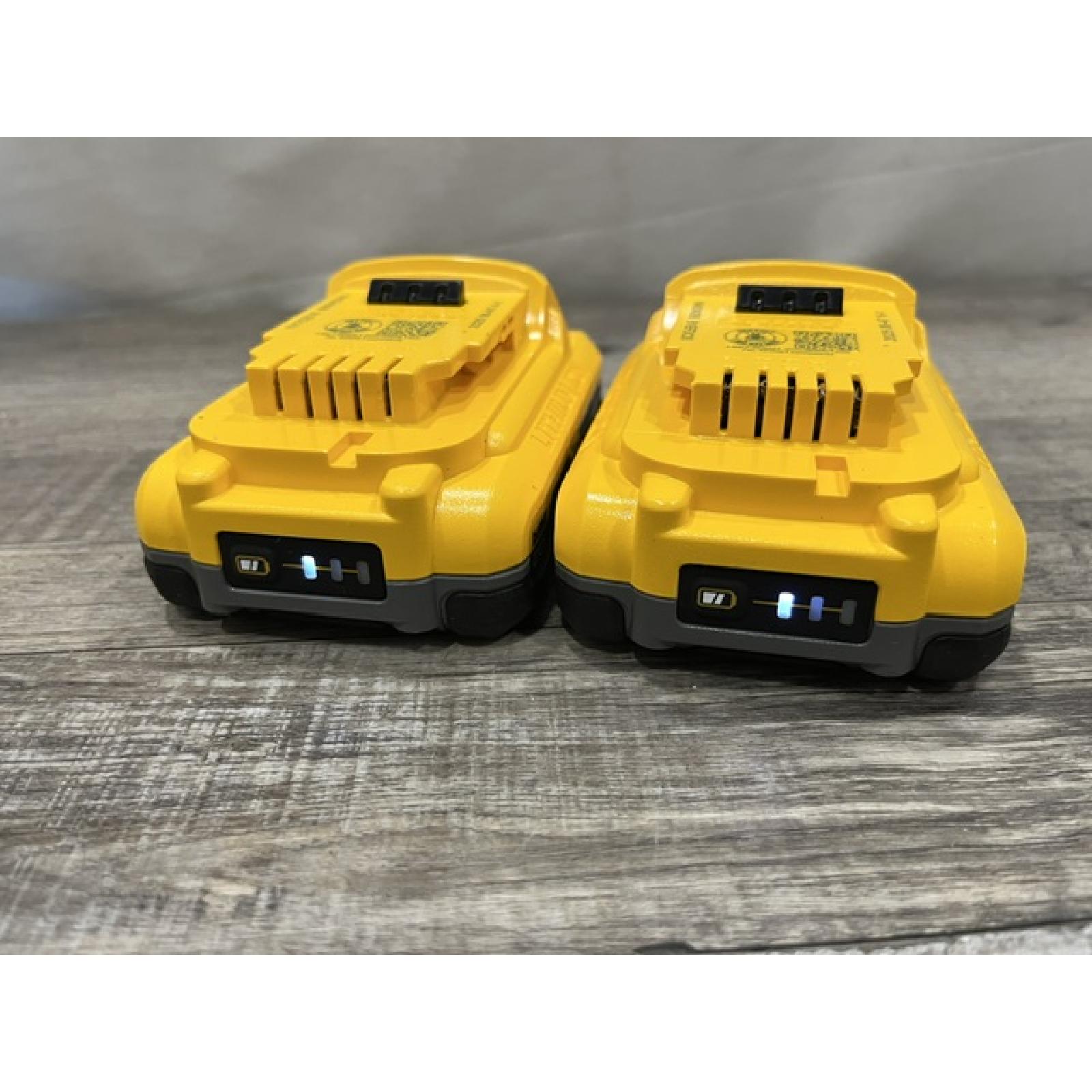 AS-IS DEWALT 20V MAX XR Lithium-Ion 4.0 Ah Battery Packs (2-Pack)