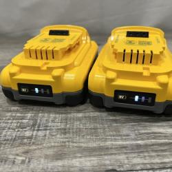 AS-IS DEWALT 20V MAX XR Lithium-Ion 4.0 Ah Battery Packs (2-Pack)